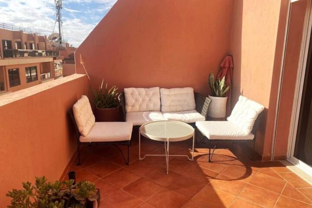 דירות מרקש Sunny Terrace & Comfy Beds In Marrakech מראה חיצוני תמונה